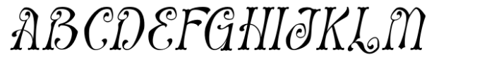 Naguile Italic Font UPPERCASE