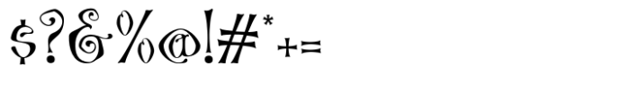 Naguile Regular Font OTHER CHARS
