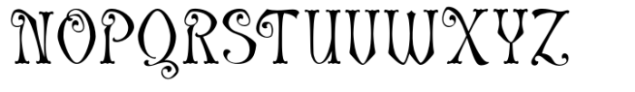 Naguile Regular Font UPPERCASE