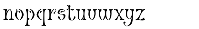 Naguile Regular Font LOWERCASE