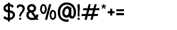Naguya Font OTHER CHARS