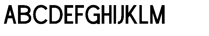 Naguya Font UPPERCASE