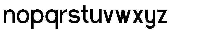 Naguya Font LOWERCASE