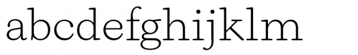 Naiche Extra Light Font LOWERCASE