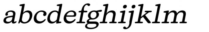 Naiche Regular Slanted Font LOWERCASE