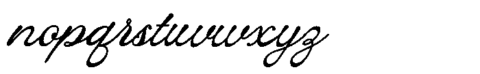 Nailong Lifemore Nailong Script Regular Font LOWERCASE