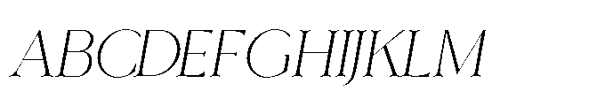 Nailong Lifemore Nailong Slant Regular Font UPPERCASE