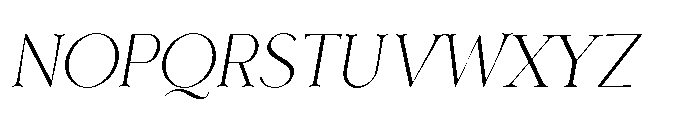 Nailong Lifemore Nailong Slant Regular Font UPPERCASE