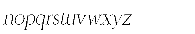 Nailong Lifemore Nailong Slant Regular Font LOWERCASE