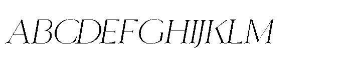Nailong Lifemore Nailong Slant Scale Regular Font UPPERCASE