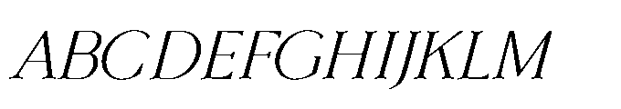 Nailong Lifemore Nailong italic Medium Bold Font UPPERCASE
