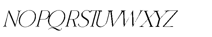 Nailong Lifemore Nailong italic Regular Font UPPERCASE