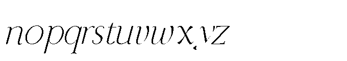 Nailong Lifemore Nailong italic Regular Font LOWERCASE