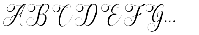 Nakeisha Regular Font UPPERCASE