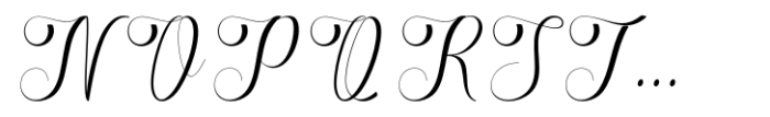 Nakeisha Regular Font UPPERCASE