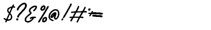 Naken Mantega Mantega Script Regular Font OTHER CHARS