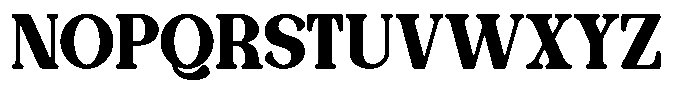 Naken Mantega NAKEN Regular Font UPPERCASE