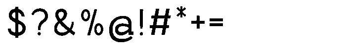 Nalaloka Mono Font OTHER CHARS