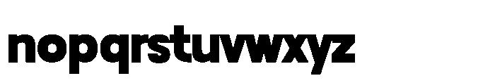 Nalte Sans Black Font LOWERCASE