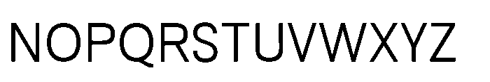Nalte Sans Light Font UPPERCASE