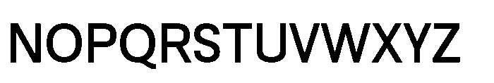 Nalte Sans Medium Font UPPERCASE