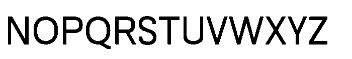 Nalte Sans Regular Font UPPERCASE