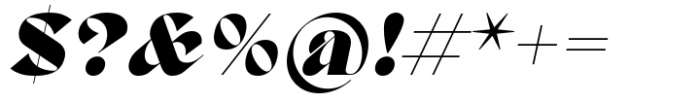 Namaskarn Black Italic Font OTHER CHARS