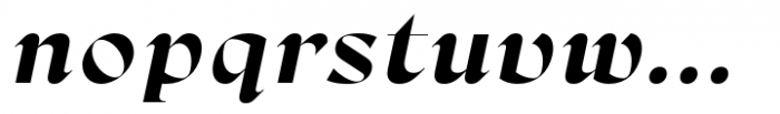 Namaskarn Bold Italic Font LOWERCASE