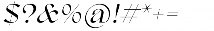 Namaskarn Italic Font OTHER CHARS