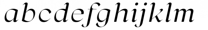Namaskarn Italic Font LOWERCASE