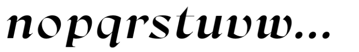 Namaskarn Semi Bold Italic Font LOWERCASE