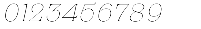 Namaskarn Thin Italic Font OTHER CHARS