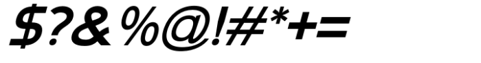 Namata Bold Italic Font OTHER CHARS