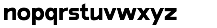 Namata Extra Bold Font LOWERCASE