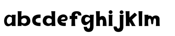 Namile Regular Font LOWERCASE