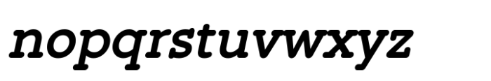 Namyv Bold Italic Font LOWERCASE