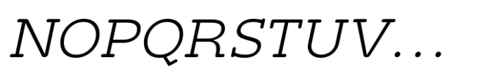 Namyv Light Italic Font UPPERCASE