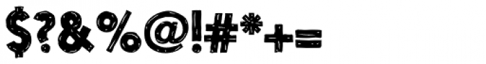 Nanami Handmade Black Font OTHER CHARS