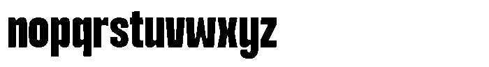 Nanika Regular Font LOWERCASE