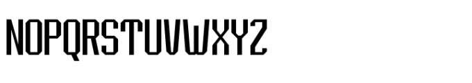 Nanora Regular Font UPPERCASE