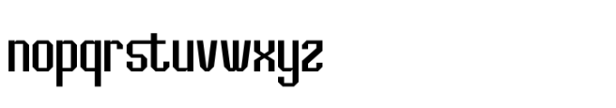 Nanora Regular Font LOWERCASE