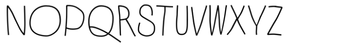 Naopako Regular Font UPPERCASE