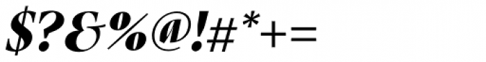 Nara Std Black Italic Font OTHER CHARS