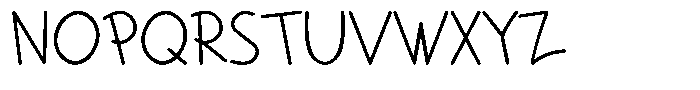 Naraa Regular Font UPPERCASE