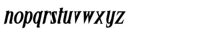 Naraku Bold Italic Font LOWERCASE