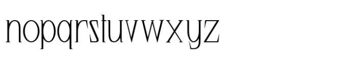 Naraku Light Font LOWERCASE