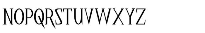 Naraku Regular Font UPPERCASE