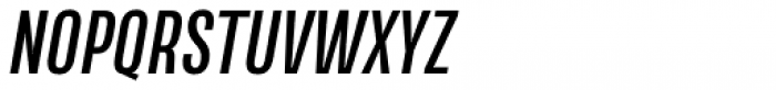 Naratif Condensed Bold Italic Font UPPERCASE