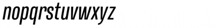 Naratif Condensed Italic Font LOWERCASE