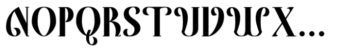 Narfest Font UPPERCASE